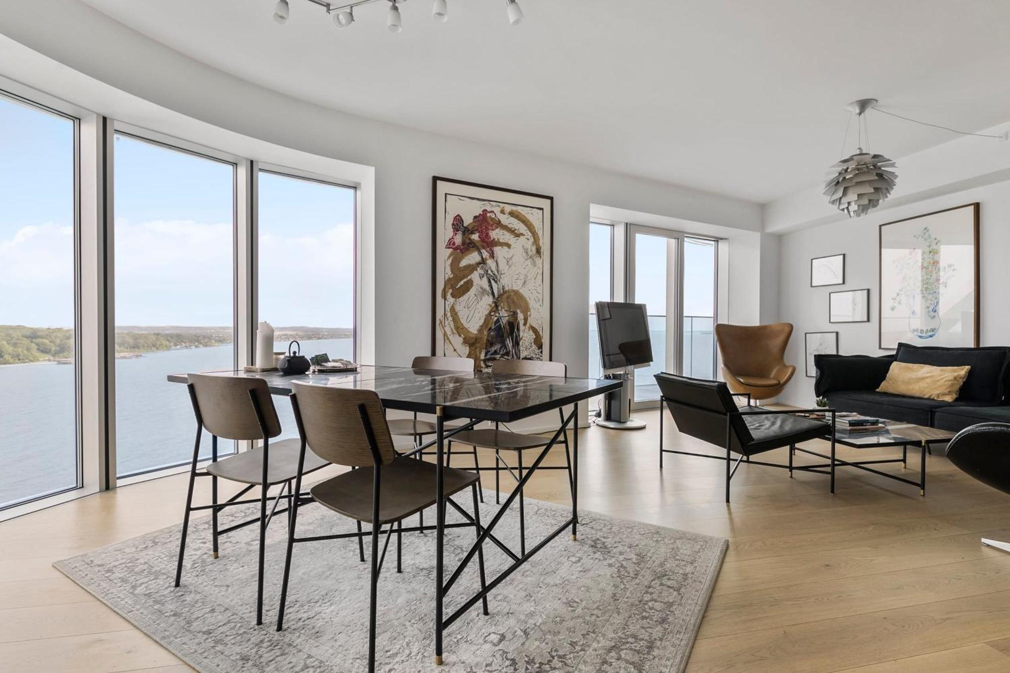 Designers Penthouse In The Clouds Appartement Århus